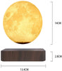 Nuvia Levitating Moon Lamp – Floating LED Night Light with Wooden Base