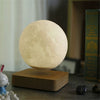 Nuvia Levitating Moon Lamp – Floating LED Night Light with Wooden Base